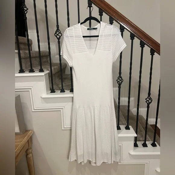 NWOT Ralph Lauren White Dress - Picture 1 of 11